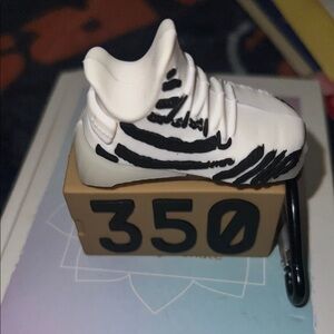 White and Black Sneakers AirPods holder 2 generations